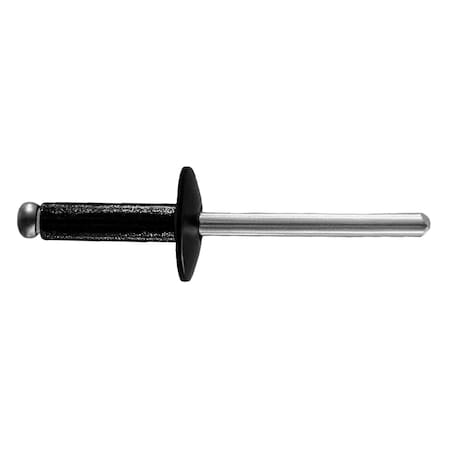 Auveco Fascia Bumper Rivet 3/16in Diameter 3/8in-1/2in Grip, 25PK 14127