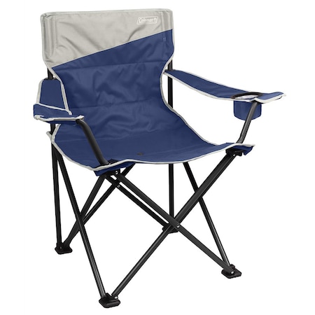 Coleman Big & Tall Quad Camping Chair - Skyfall Blue 2174440