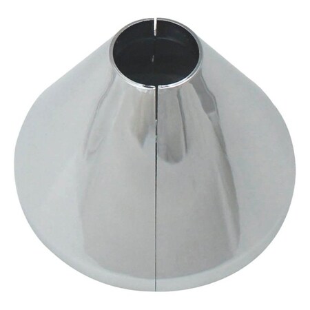 Plumb Pak Keeney Klip-On Deep Flange, Plastic, Chrome Plated, For: 1/2 in Iron Pipe K857-21