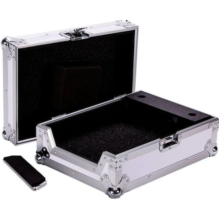 Deejay Led WHITE Fly Drive Case Engineered to Hold One Pioneer XDJ1000 DJ Multi-Player or Similarly Sized Equi TBHXDJ1000WHITE