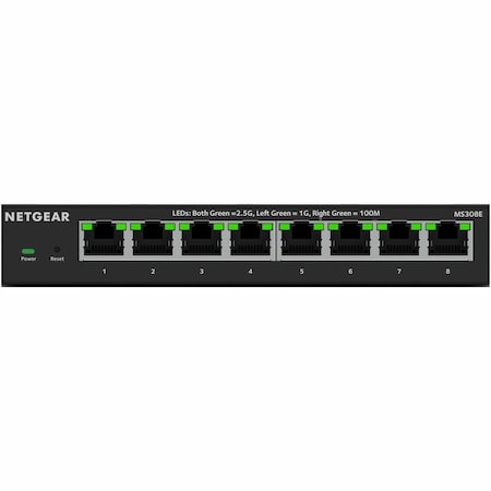 Netgear 8PT MULTIGIG PLUS SWITCH MS308E-100NAS