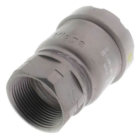 Viega MegaPressG adapter P 1.5 FPT 1.25 carbon steel zinc-nickel coating 25621
