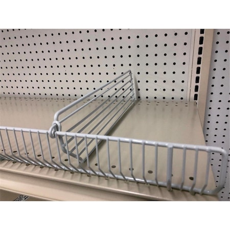 Mobiliario Wire Binning Shelving Unit; Gray MO2740005