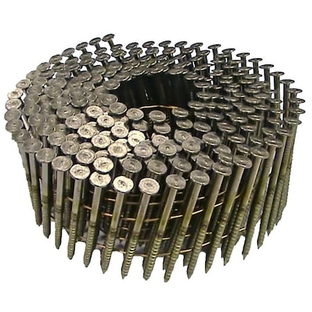 Pro-Fit Collated Framing Nail, 3 in L, 11 ga, Galvanized, Round Head, 15 Degrees 634171