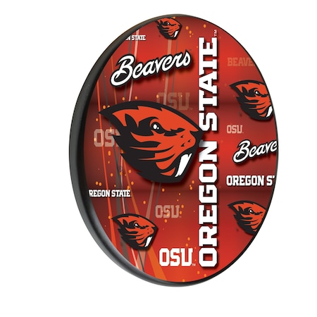Holland Bar Stool Co Oregon State University 13" Solid Wood Sign WSgnPBlkOregSt