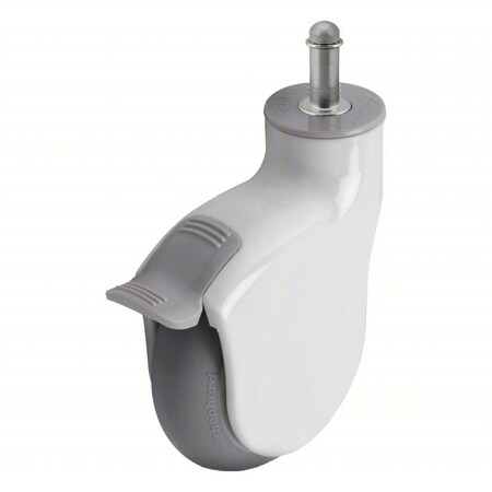 Medcaster Plate Casters, 4"dia, 225lb PGE40291-WH-MNT63(GG)B