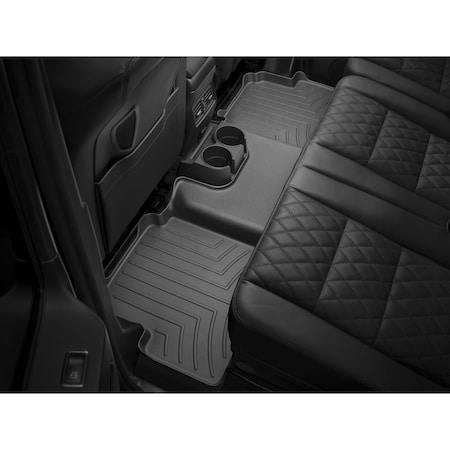 Weathertech Black, Rear FloorLiner HP 4418122IM