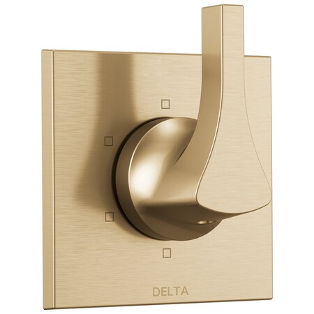 Delta Zura 6-Setting Diverter Trim In Champagne Bronze T11974-CZ
