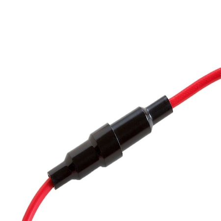 Optifuse In-Line Holder for 5x20mm, 16AWG 15A LPC-02B-16R