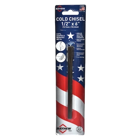 Mayhew Chisels 1/2 X 6 Cold Chisels 10402