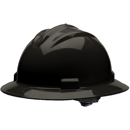 Bullard Hard Hat, Full Brim, Black 71BKR