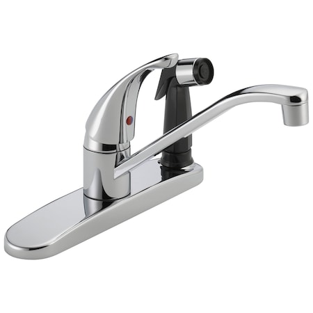 Peerless Core Single Handle Kitchen Faucet In Chrome P114LF