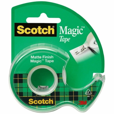 Scotch Tape, Dispenser, Inv, 3/4x300" 105