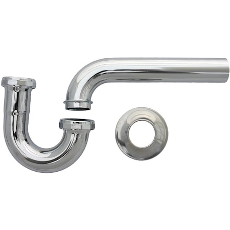 Westlake Pipe & Fittings 1-1/4'' Chrome Plated P-Trap 3/1/3505