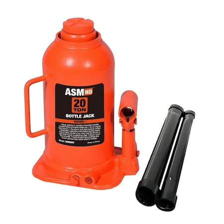 Autosport Bottle Jack, 20 Ton, Welded ASM2057