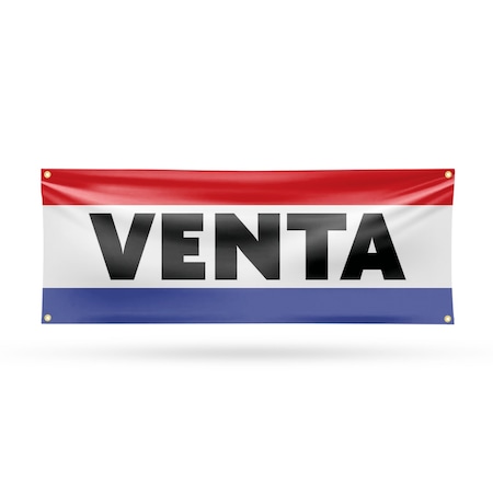 Signmission Venta, 18 Inch x 48 Inch, Vinyl Banner B-30913
