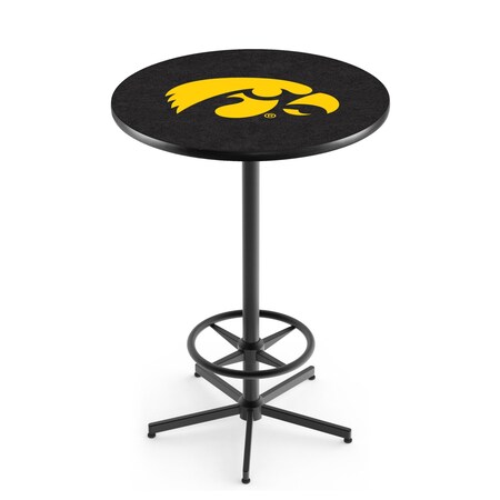Holland Bar Stool Co 42" Black Iowa Pub Table L216B4236IowaUn
