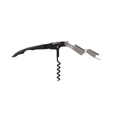 Houdini 2-Step Corkscrew, Metal/Plastic, Black W5622T
