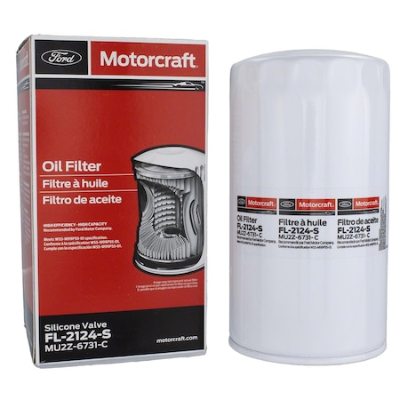 Motorcraft Engine Oil Filter,  FL2124S