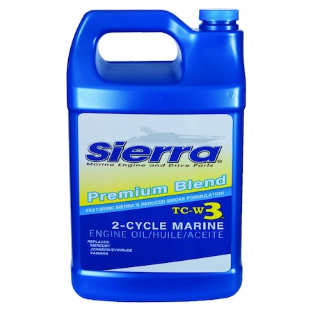 Sierra International 18-9500-3 1 gal Premium Blend TC-W3 2-Cycle Engine Oil SR18.9500.3