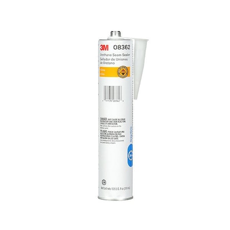 3M Urethane, Seam Sealer, Grey, 310 mL, PK12 08362