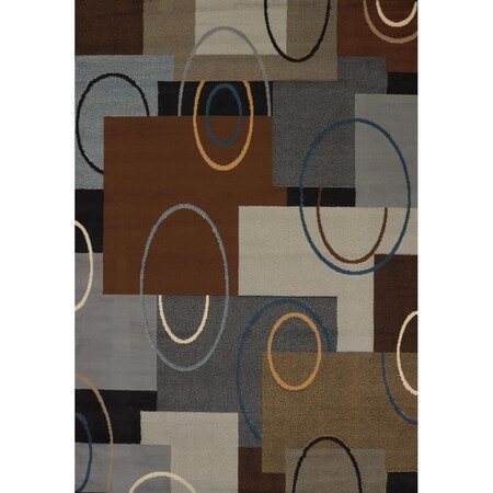 United Weavers 1 ft. 10 in. x 3 ft. Manhattan Oshi Accent Rug, Brown 940 39950 24