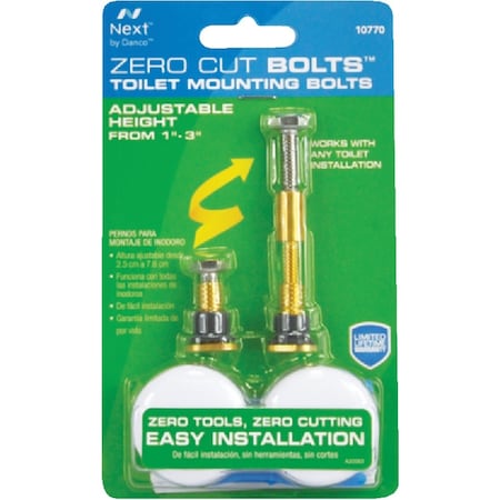 Danco Zero Cut Toilet Bolt Set 10770