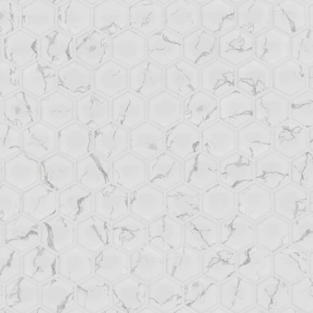 Msi Sample Carrara Hexagon Matte Porcelain Mosaic Floor And Wall Tile ZOR-MD-0649-SAM