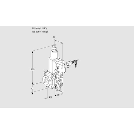 Honeywell Kromschroder VAS240/-R/LW KS88005919