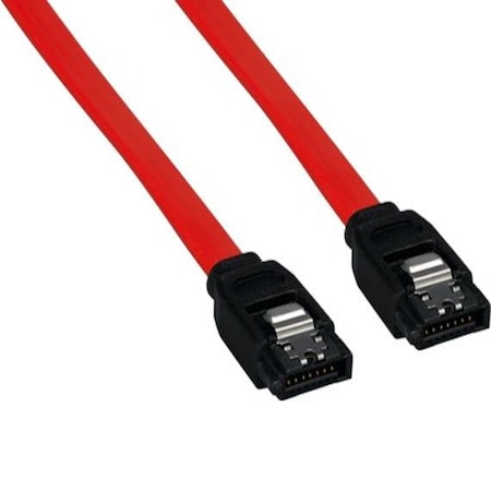 Sanoxy 1m 7-pin 180-Degree Serial ATA Device Cable with Latch SNX-CBL-LDR-SA107-7101