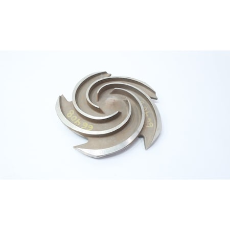 Goulds Water Technology 9-1/2IN STAINLESS 5-VANE PUMP IMPELLER 3196 LT