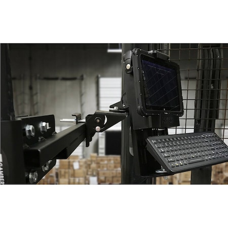 Gamber Johnson Gamber-Johnson Mounting Bracket for Tablet, Keyboard - Black Powder Coat - 75 x 75 7160-0984