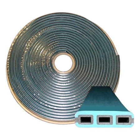 Sika Waterstop Systems, 32.8ft L, Blue; Black 419021
