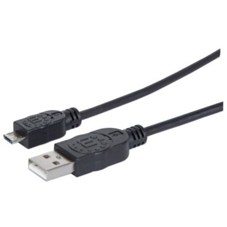 Manhattan 6 Ft Usb 2.0 A Male/Micro-B Male Cabl 307178