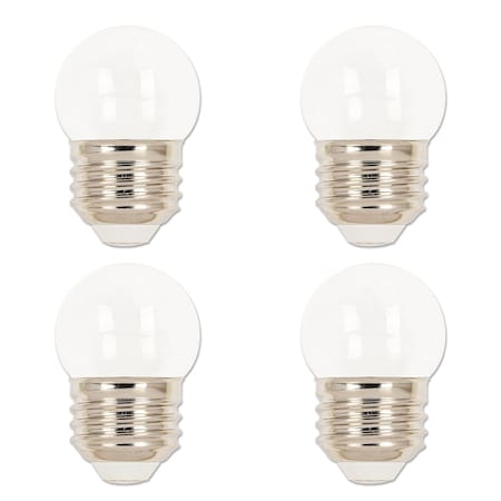 Westinghouse Bulb LED 1W 120V S11 Specialty Lighting 2700K Clear E26 Medium Base, 4PK 5511320