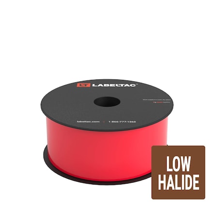 Labeltac Low Halide Supply 2in x 150ft LT4/Pro X, Red LT204LH