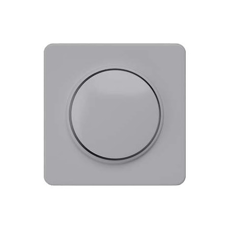 Siemens DELTA profil silver Cover plate for dimmer with rotary knob 65x 65 mm 5TC8906