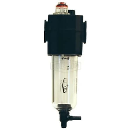 Dixon Series 1 Compact Micro-Fog Lubricator with Transparent Bowl, 3/8 in Port, 70 SCFM Flow Rate, 150 psi L73M-3