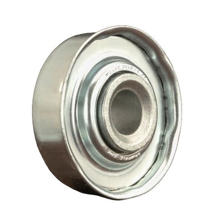 Miller Bearing Conveyor Bearing, Flanged Semi-Precision Heavy Duty, Carbon Steel, 0.625 in Bore Dia., Hex Bore MFC-2265-12V-G