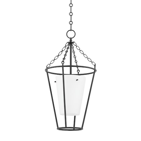 Hudson Valley Lighting Mark D. Sikes X Worchester 1 Light Lantern 13 In. Aged Iron MDS210-AI