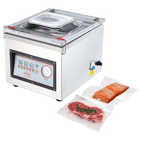 Vevor Vacuum Sealer Machine Food Preservation Storage Saver 90Kpa w/ Seal Bag VS5164