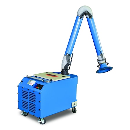 Baileigh Industrial Fume Extractor, 10 ft L Arm, 6 in Dia 1017591