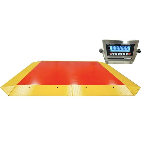 Prime Systems New Heavy Duty Ultra low Cargo Pancake Scale with Capacity of 20,000 lbs x 10 lb PS-960