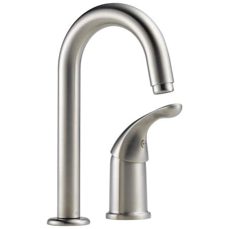 Delta 134-/ 100-/ 300-/ 400 Series Single Handle Bar / Prep Faucet 1903-SS-DST
