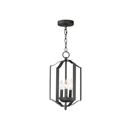 Maxim Provident 3-Light Chandelier 10035BK