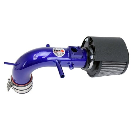 Hps Performance Air Intake Kit with Heat Shield, Blue, 827-612BL