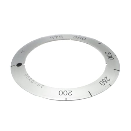 Garland Dial Insert, Off-200-375F, Fryer Thermostat, S18F 3010300