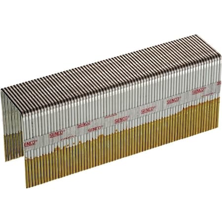 Senco Wire Staple, 1 in W Crown, 1-1/2 in L Leg, 16, Galvanized Steel P17BAB