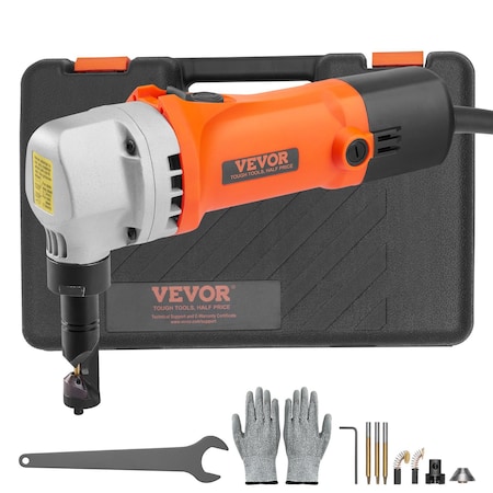 Vevor Sheet Metal Nibbler Metal Cutter 550W Powerful 2200RPM 360-Degree Rotation N1-1.6