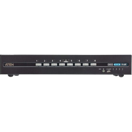 Aten 8-Port USB DVI Dual Display Secure KVM Switch with CAC (PSD PP v4.0 Compliant) CS1148D4C